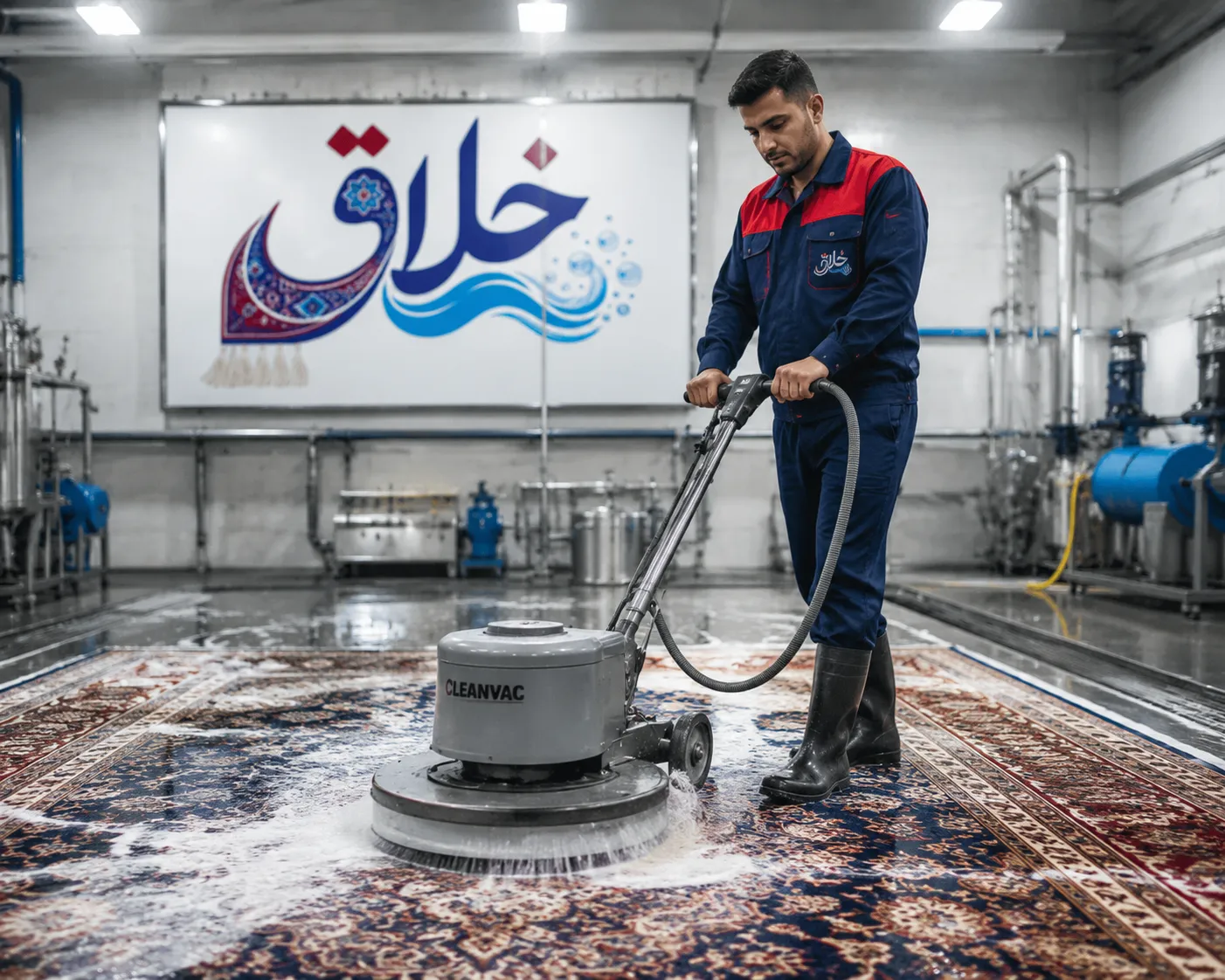 قالیشویی در سعادت آباد