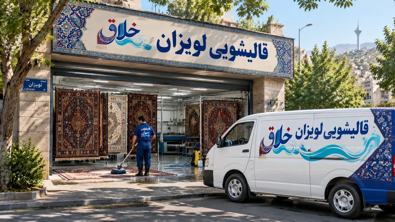 قالیشویی لویزان